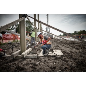 Vibratore per calcestruzzo ad ago 18V 2.4 m - senza batteria