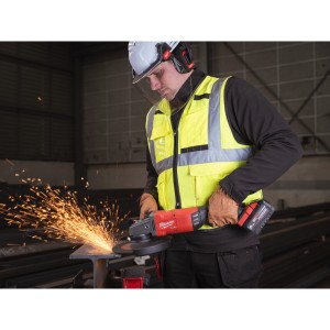 Smerigliatrice 18 Volt disco 230mm Tecnologia FUEL ONE KEY DMS - senza batteria