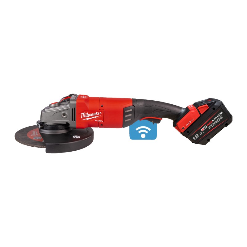 Smerigliatrice 18 Volt disco 230mm 12Ah FORGE Tecnologia FUEL ONE KEY DMS