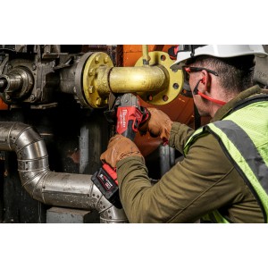 Smerigliatrice angolare 18 Volt disco 125 mm Tecnologia FUEL con interruttore a slitta e freno - senza batteria