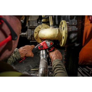 Smerigliatrice angolare 18 Volt disco 125 mm Tecnologia FUEL ONE KEY con interruttore a slitta e freno - senza batteria