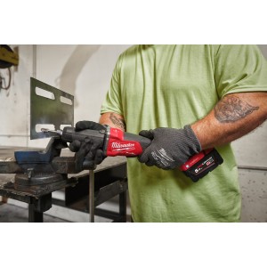 Smerigliatrice diritta Velocità Variabile 18 Volt Avvio a paletta Tecnologia FUEL valigetta HeavyDuty - senza batteria