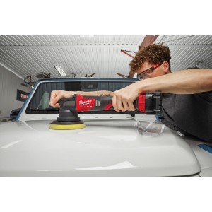 Lucidatrice rotorbitale 125 mm orbita 15 mm 18 Volt 5.0Ah Tecnologia FUEL valigetta HeavyDuty e accessori per lucidatura