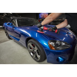 Lucidatrice rotorbitale 125 mm orbita 15 mm 18 Volt 5.0Ah Tecnologia FUEL valigetta HeavyDuty e accessori per lucidatura