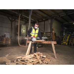 Sega circolare 18 Volt 66mm Tecnologia FUEL compatibile con binari - senza batteria