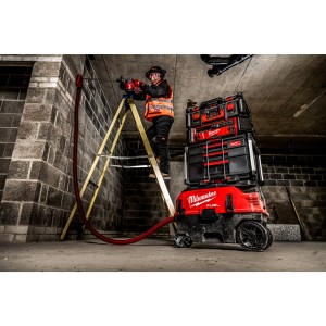 Aspiratore Packout Classe M solidi/liquidi IBRIDO doppia batteria (2x18V) - senza batteria