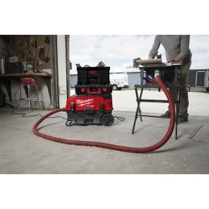 Aspiratore Packout Classe M solidi/liquidi IBRIDO doppia batteria (2x18V) - senza batteria