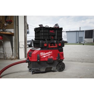 Aspiratore Packout Classe M solidi/liquidi IBRIDO doppia batteria (2x18V) - senza batteria