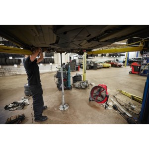 Ventilatore ad alte prestazioni batteria/corrente 18 Volt - senza batteria