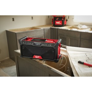 Radio da Cantiere DAB+ 18 Volt con Power Banck Batteria/Corrente - senza batteria