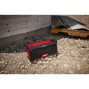 Radio da Cantiere DAB+ 18 Volt con Power Banck Batteria/Corrente - senza batteria