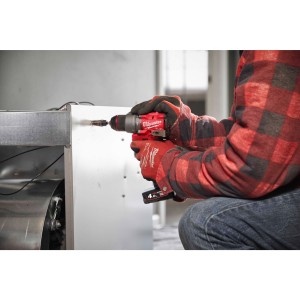 Trapano compatto a percussione 12 Volt 4,0 Ah Tecnologia FUEL valigetta HeavyDuty