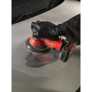 Levigatrice roto orbitale 150mm 12 Volt 5.0 Ah con orbita 5.0 mm Valigetta Heavy Duty