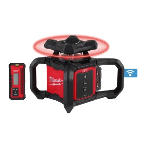 Livella Laser Rotante Rossa 600m orizzontale ONE KEY 18 Volt 2,0Ah (1 batteria)