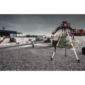 Livella Laser Rotante Rossa 1200m orizzontale/verticale doppia pendenza automatica ONE KEY 18 Volt 2,0Ah (1 batteria)