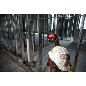 Laser lineare Verde a due linee con 2 punti piombo - senza batteria