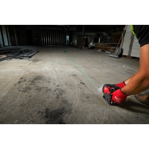 Laser lineare Verde a due linee con 2 punti piombo 3.0Ah