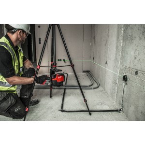 Laser lineare Verde a due linee con 2 punti piombo 3.0Ah