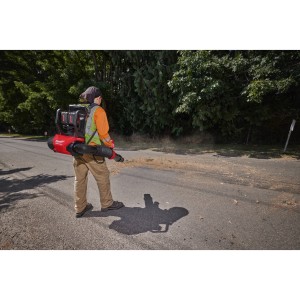 Soffiatore spalleggiato 18 Volt a doppia batteria (2x18V) Tecnologia FUEL - senza batteria