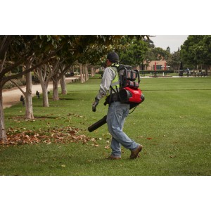 Soffiatore spalleggiato 18 Volt a doppia batteria (2x18V) Tecnologia FUEL - senza batteria