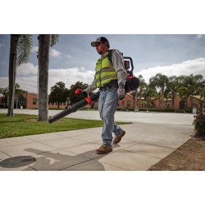 Soffiatore spalleggiato 18 Volt a doppia batteria (2x18V) Tecnologia FUEL - senza batteria