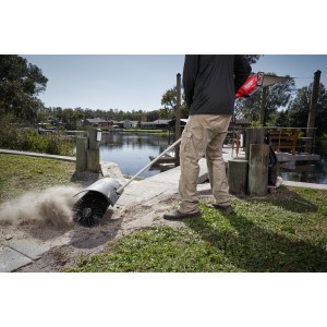 Estensione rullo spazzole in setola per M18 FOPH - Solo estensione senza corpo macchina