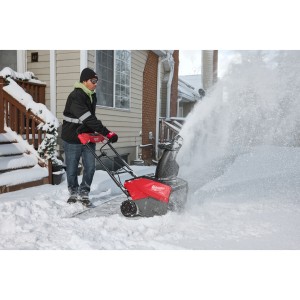 Spazzaneve monofase 18 Volt a doppia batteria (2x18V) - senza batteria