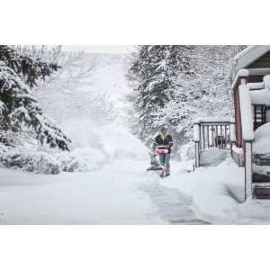 Spazzaneve monofase 18 Volt a doppia batteria (2x18V) 12 Ah FORGE