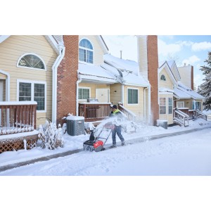 Spazzaneve monofase 18 Volt a doppia batteria (2x18V) 12 Ah FORGE