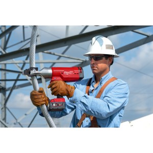 Tagliacavi idraulica per cavi sospesi ACSR/ACSS 18V 1x5,0Ah e 1x2,0Ah Tecnologia ONE KEY - con ganascia