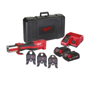 Pressatrice idraulica 18V 2,0Ah con set ganasce M - motore Brushless