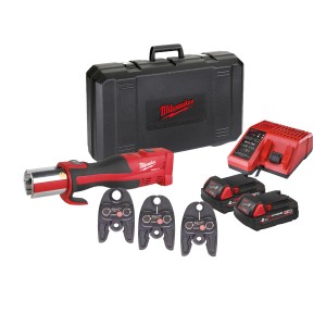 Pressatrice idraulica 18V 2,0Ah con set ganasce U - motore Brushless