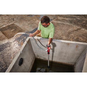 Pompa per il trasferimento di acque chiare e scure 12V 6.0 Ah (1 batteria)