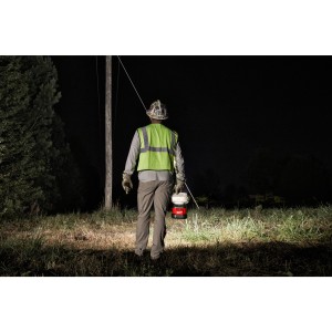 Faro LED a lunga distanza direzionabile da remoto 18 Volt - senza batteria