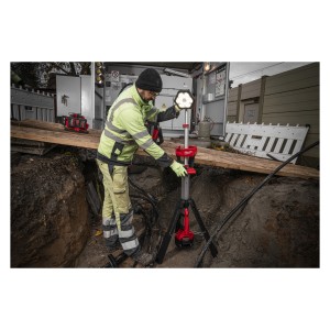 Faro LED con treppiede 18 Volt - senza batteria