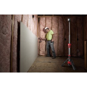 Faro LED con treppiede 12 Volt - senza batteria