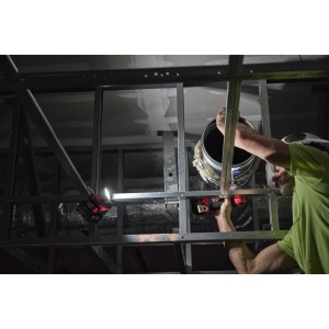 Faretto LED power bank 18V testa ruotabile - senza batteria