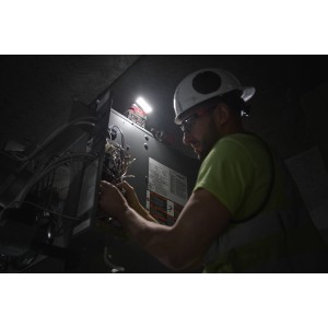 Faretto LED power bank 18V testa ruotabile - senza batteria