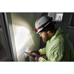 Lampada frontale ricaricabile interna con USB 450 lumen