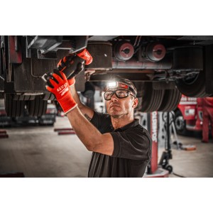 Lampada frontale ricaricabile interna con USB 450 lumen