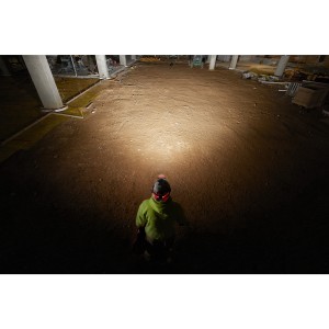 Torcia frontale ricaricabile USB HI-VIS per caschetti