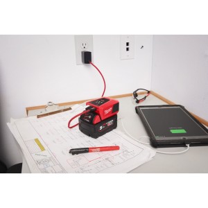 Mini Caricabatterie da viaggio 18V 2 in 1 con Power Bank