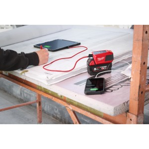 Mini Caricabatterie da viaggio 18V 2 in 1 con Power Bank