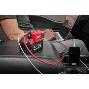 Mini Caricabatterie da viaggio 18V 2 in 1 con Power Bank