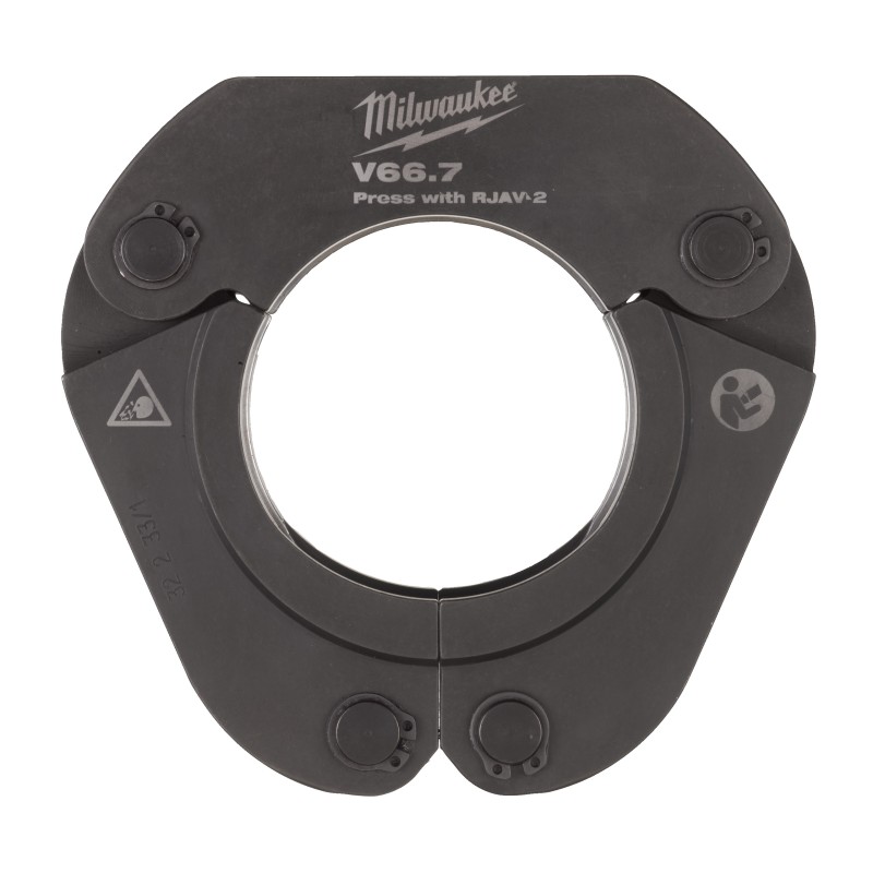 Anello per pressatura 66.7 mm con profilo a V - Adatta a M18 ONEBLHPT, M18 BLHPT e BLHPTXL - Necessario adattatore RJAV-2