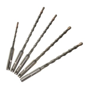 SET PUNTE SDS-Plus  5 pz (5,5x110mm) ( 5,5/6/7/8x160mm)