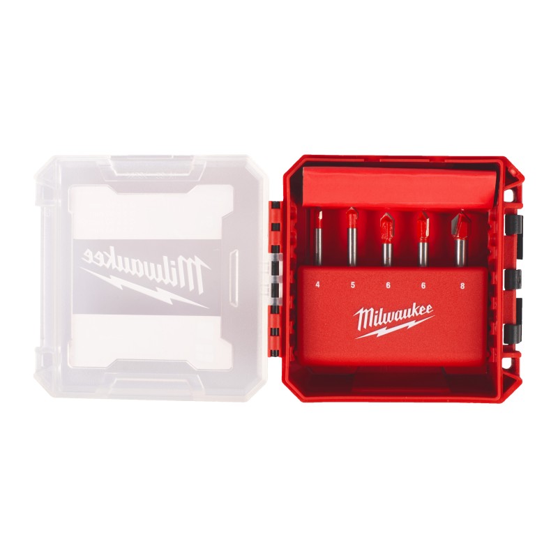 SET PUNTE VETRO & PIASTRELLA 5pz